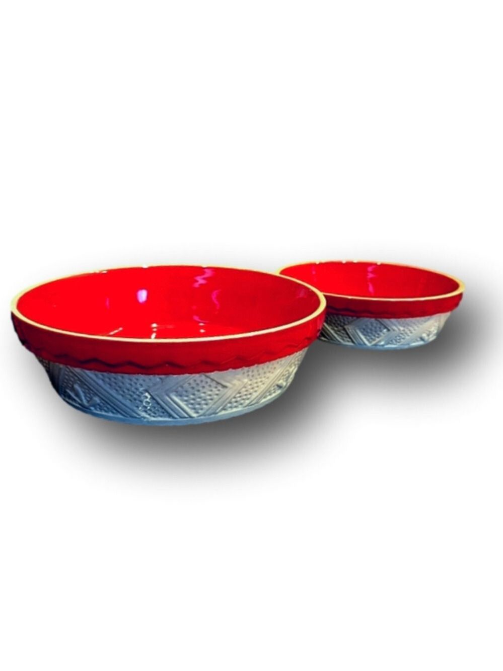 Set of 2 large baking dishes
